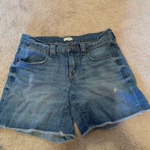 J Crew Denim Shorts